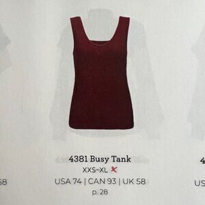 Cabi Medium Busy Tank